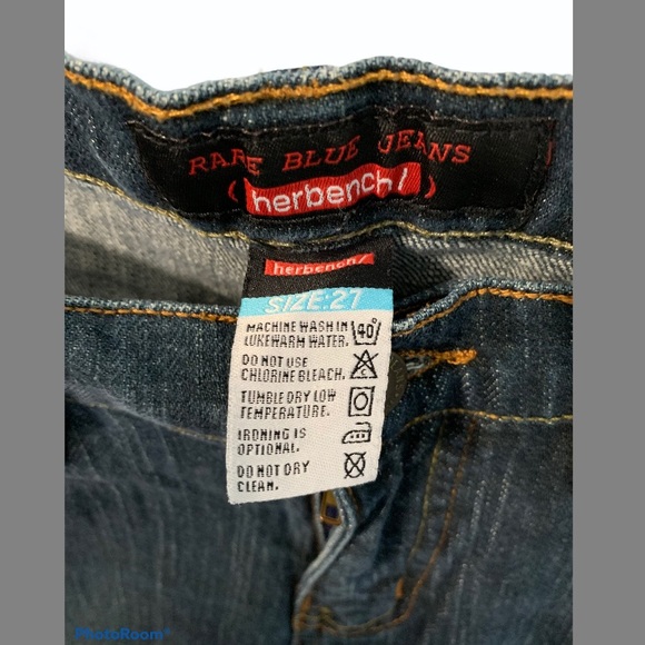 BENCH RARE BLUE JEANS DARK WASH - Picture 2 of 5